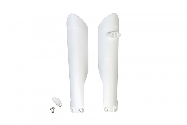 Fork Slider Protectors white 20-25 for Gas Gas / Ktm / Husqvarna
